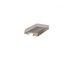 Corbeille à courrier Esselte Europost - 35 x 6,10 x 25,4 cm - gris fumé