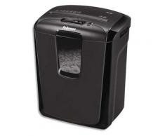 Destructeur de documents Fellowes M-8C - coupe croisée - 8 feuilles