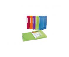 Boîte de classement Eurobox - polypropylène 6/10e - dos 25 mm - assortis