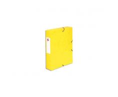 Boîte de classement 5 Etoiles - dos de 6 cm - carte lustrée - jaune