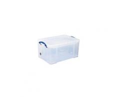 Boîte de rangement plastique 48 L Really Useful Box incolore