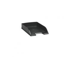 Corbeille à courrier standard Leitz noire - Lot de 5