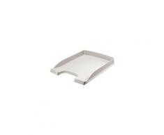 Corbeille à courrier Leitz slim grise - Lot de 5