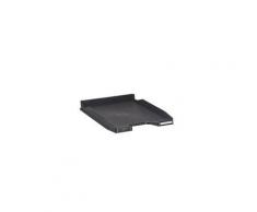 Corbeille à courrier slim Exacompta noire