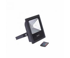 Biard Projecteur LED RGB 30W Lumière Économique Dimmable Multi-Couleur