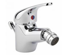 Robinet Bidet Mitigeur Laiton Massif Chromé Bonde À Tirette Moderne