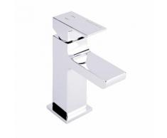 Mitigeur Lavabo Art Laiton Massif Chromé Design Moderne Salle de Bain