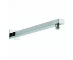 Bras Rectangulaire Pour Pommeau de Douche Moderne Laiton Massif Chromé