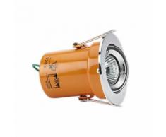 Daxlite Spot Encastré GU10 240V avec Cadre Chromé Luminaire Économe