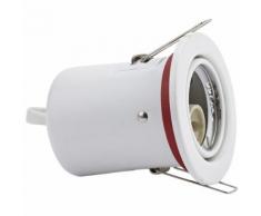 Biard® Spot Encastrable Nu Inclinable IP20 - GU10 Ø90 Acier Inoxydable