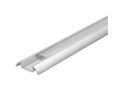 Biard® Profilé Alu LED 100cm Boîtier Réglette Recoupable Gris Argent