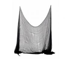 Décoration drap noir Halloween 75 x 300 cm