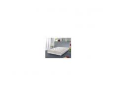 Literie SIMMONS Sensoft Evolution (Matelas + sommier VITASOM + Pieds) Taille 90 x 190 cm
