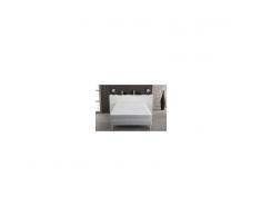 Literie TRECA Courcelles (matelas + sommier + pieds) Taille 90 x 190 cm