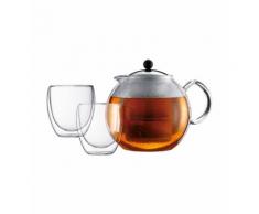 Coffret théière + 2 verres pavina - Bodum - Multicolore