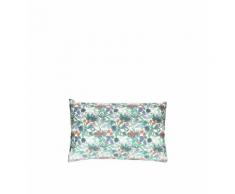 Coussin décoratif Jardins Ivoire 100% percale de coton Multicolore Descamps
