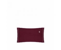Coussin décoratif uni satin Rouge Tommy Hilfiger