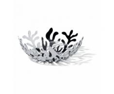 Corbeille à fruits argentée en acier Luna Alessi Gris Alessi