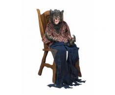 Décoration à suspendre loup garou 150 cm Halloween Taille Unique