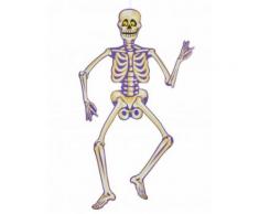 Squelette de décoration à suspendre Halloween Taille Unique
