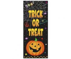 Décoration de porte Petite Citrouille Halloween Taille Unique