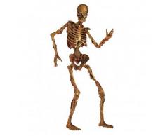 Décoration squelette articulé en décomposition Halloween 180 cm Taille Unique