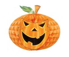 Décoration citrouille en papier Halloween 52 cm Taille Unique