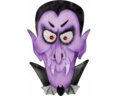 Décoration vampire violet 36 x 57 cm Halloween Taille Unique