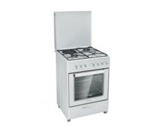 Cuisinière mixte Rosieres RMC 6321 RB + Cocotte ovale Le Creuset SIGNATURE Cerise diam27cm