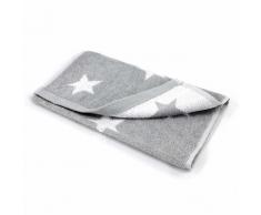 Serviette invité 33x50 cm 100% coton 480 g/m2 STARS Gris