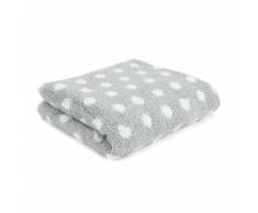 Serviette invité 33x50 cm GRAPHIC DOTS Gris 550 g/m2