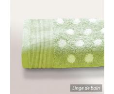 Serviette invité 33x33 cm DOMINO Vert 550 g/m2