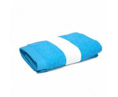 Serviette de toilette 50x100 cm PURE Bleu Océan 550 g/m2