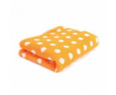 Serviette invité 33x50 cm GRAPHIC DOTS Jaune 550 g/m2
