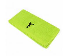 Serviette de toilette 50x100 cm 100% coton 550 g/m2 PURE TENNIS Vert Pistache