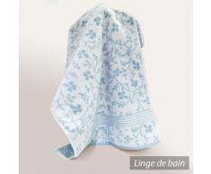 Serviette invité 33x33 cm VINTAGE FLORAL Bleu 550 g/m2