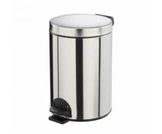 Poubelle métal à pédale - 14 litres