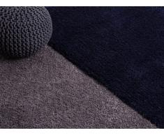 Tapis - poil long - Polyester - 120x170 - Gris - Edirne