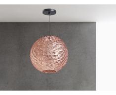 Lampe de plafond - suspension - plafonnier - luminaire cuivre - Seine