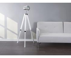 Lampadaire design - luminaire - lampe de salon - blanc - Alzette