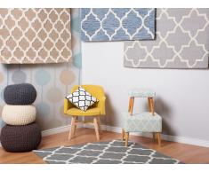Moquette - Tapis- Fait à la main - Laine et coton - 160x230 cm - Beige - ERBAA