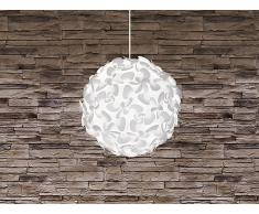 Lampe de plafond - suspension - plafonnier - luminaire blanc - Lora