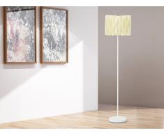 Lampadaire design - luminaire - lampe de salon - crème - Moza