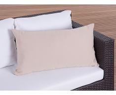 Coussin de jardin - coussin rectangulaire caramel - 50x70 cm