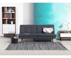 Canapé - Canapé convertible - Polyester - Gris - Ronne