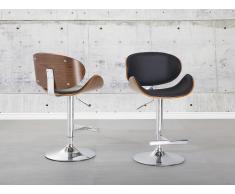 Tabouret de bar - Chaise de bar design - couleur bois naturel - Rotterdam