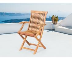 Chaise de jardin inclinable en bois - Java