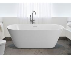 Baignoire îlot ovale - acrylique blanc - Havana III