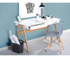 Bureau - Meubles de bureau - 120x70 cm - Blanc - Sheslay