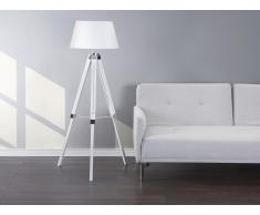 Lampadaire design - luminaire - lampe de salon - blanc - Madeira